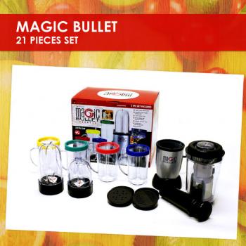 The Magic Bullet Blender (21 Pieces Set)